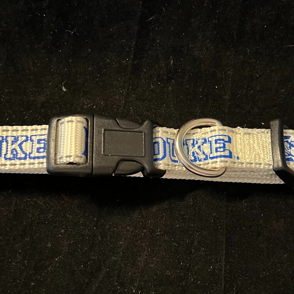 Pup Rally Duke Blue Devils Reflective Collar NWT Medium